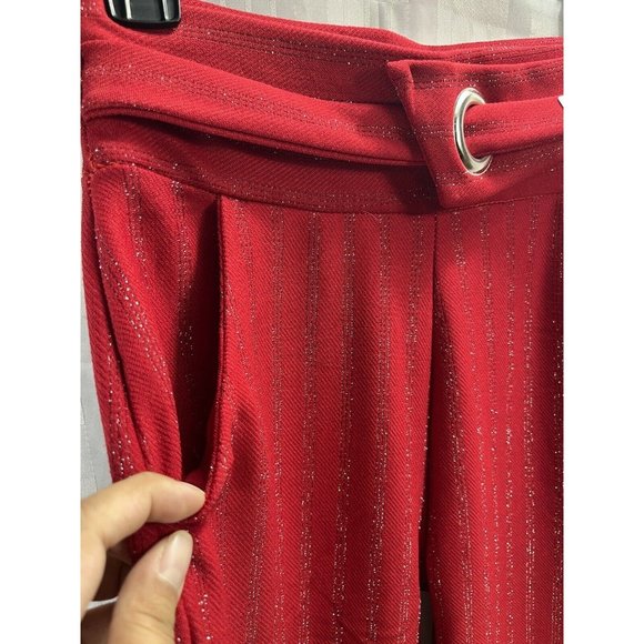 Unbranded Women Slimming Skinny Pants Size S Color Red - Picture 9 of 13